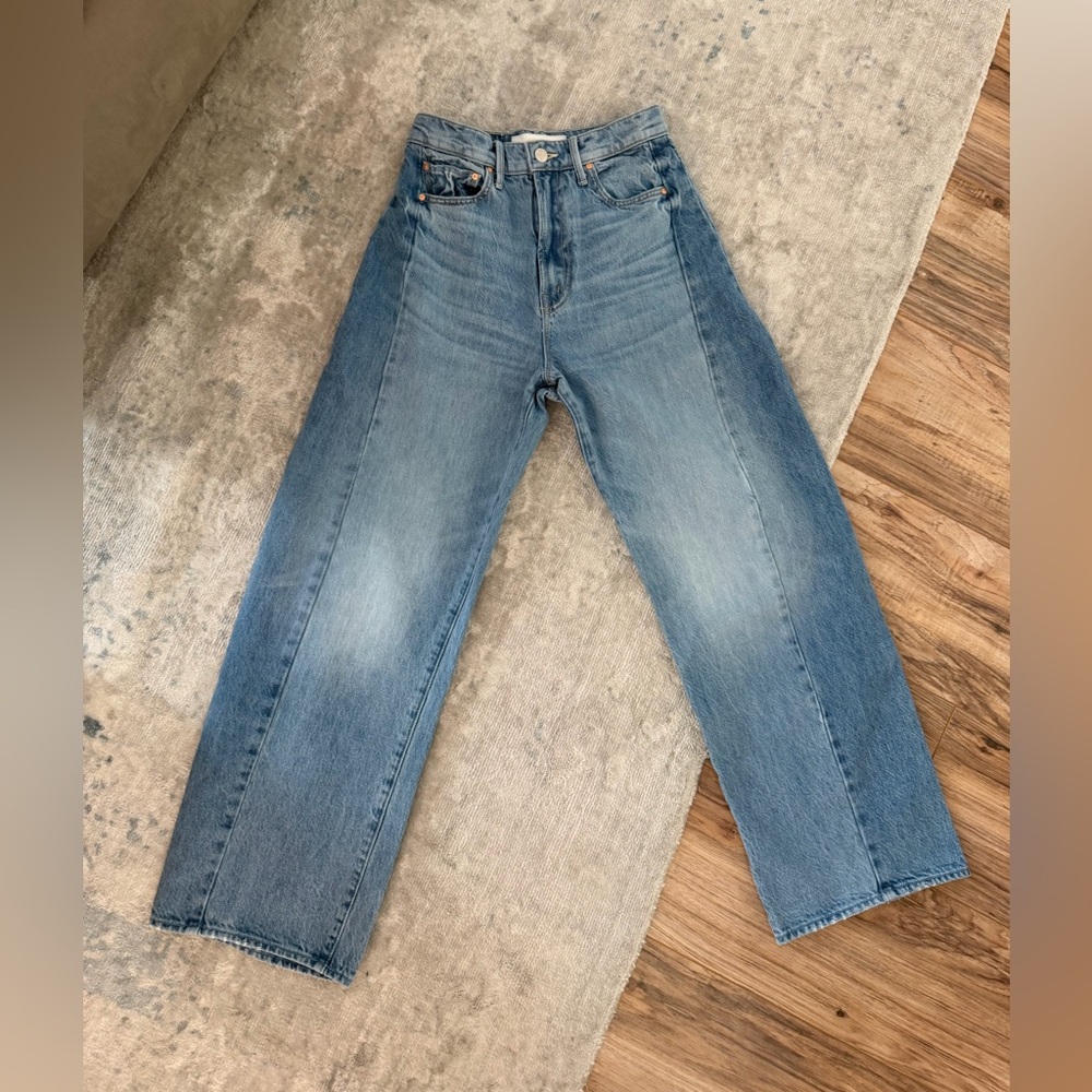 MOTHER The Half - Pipe Flood in Material Girl Size 24 - Picture 4 of 7